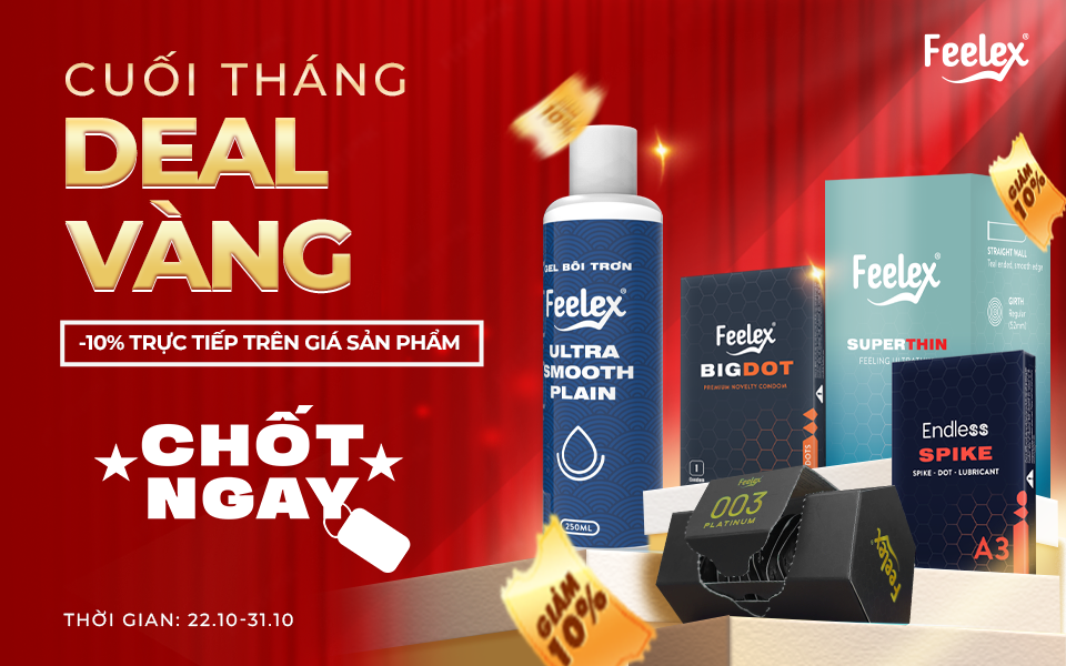 CUỐI THÁNG – DEAL VÀNG. CHỐT NGAY CÙNG FEELEX!
