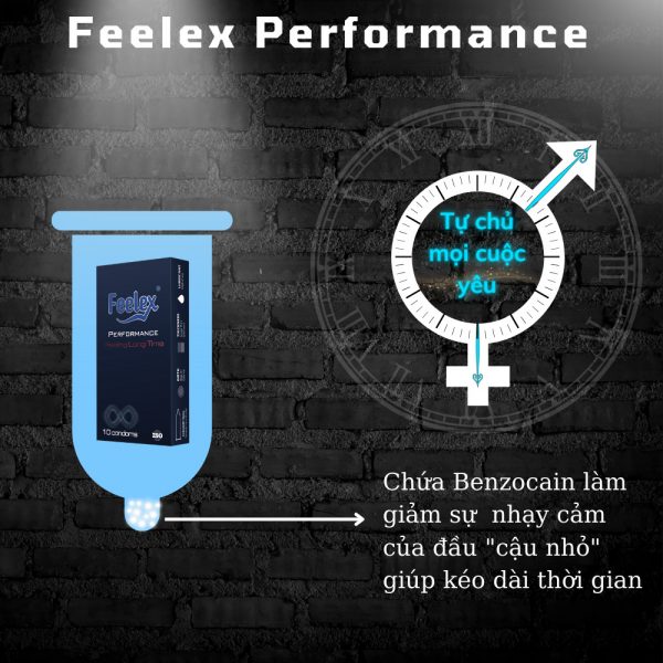 Công năng của BCS Feelex Performance hộp 10 chiếc