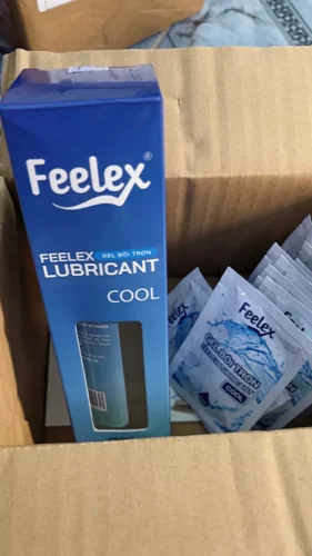 Gel bôi trơn gốc nước mát lạnh Feelex Lubricant Cool - 250ml photo review