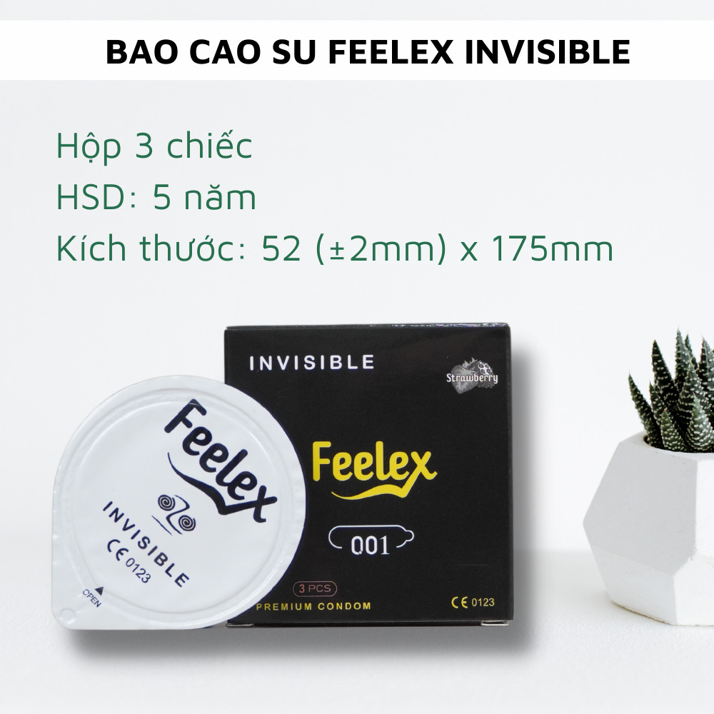 Bcs Feelex Invisible hộp 03