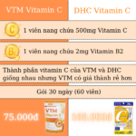 Vien uong VTM vitamin C 8