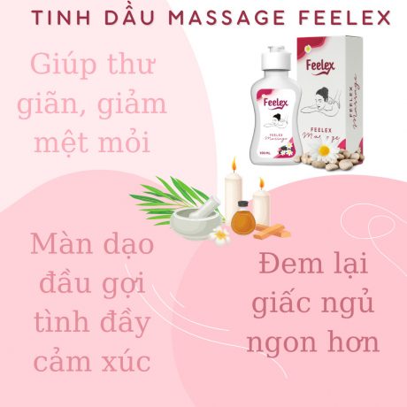 Tinh dau massage Feelex lubricant 4 3