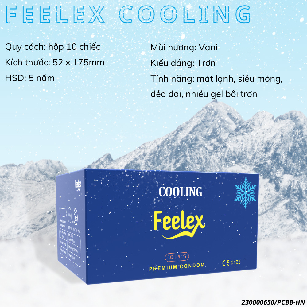 Đặc điểm của Feelex cooling 10 chiếc