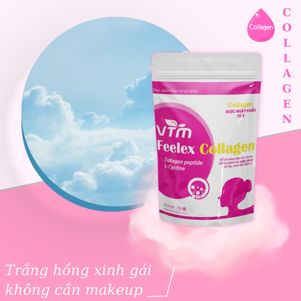 Vien uong Feelex Collagen 3 1 1