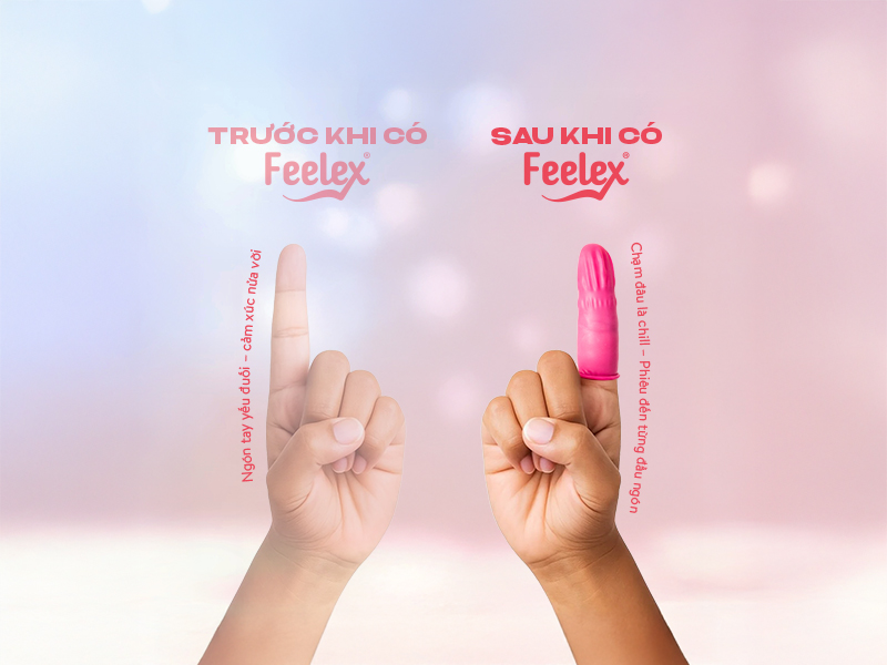 Bao cao su ngón tay Feelex Finger Condom - Hộp 12 cái bao-cao-su-ngon-tay-bl1