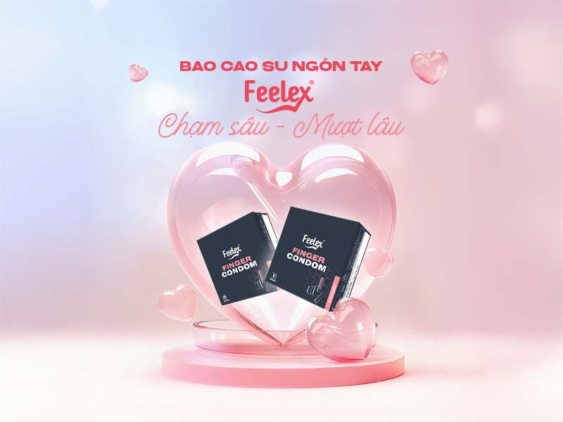 Bao cao su ngón tay Feelex Finger Condom - Hộp 12 cái bao-cao-su-ngon-tay-bl3