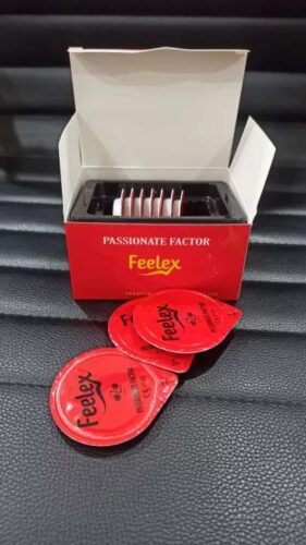 Bao cao su Feelex Passionate Factor siêu mỏng, nhiều gel, ấm nóng - Hộp 10 cái photo review