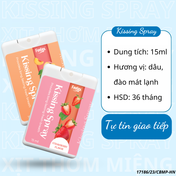 Xit thom mieng kissing spray 15ml 1 1