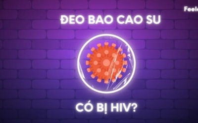 Đeo bao cao su có bị HIV không