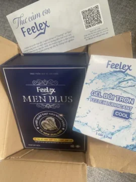 Viên uống tăng cường sinh lý Feelex Men Plus - Hộp 60 viên photo review