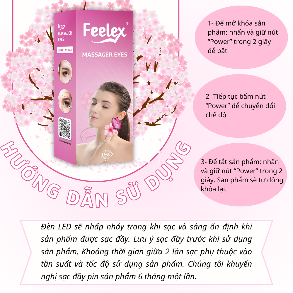 Hướng dẫn sử dụng máy rung tình yêu mini Feelex