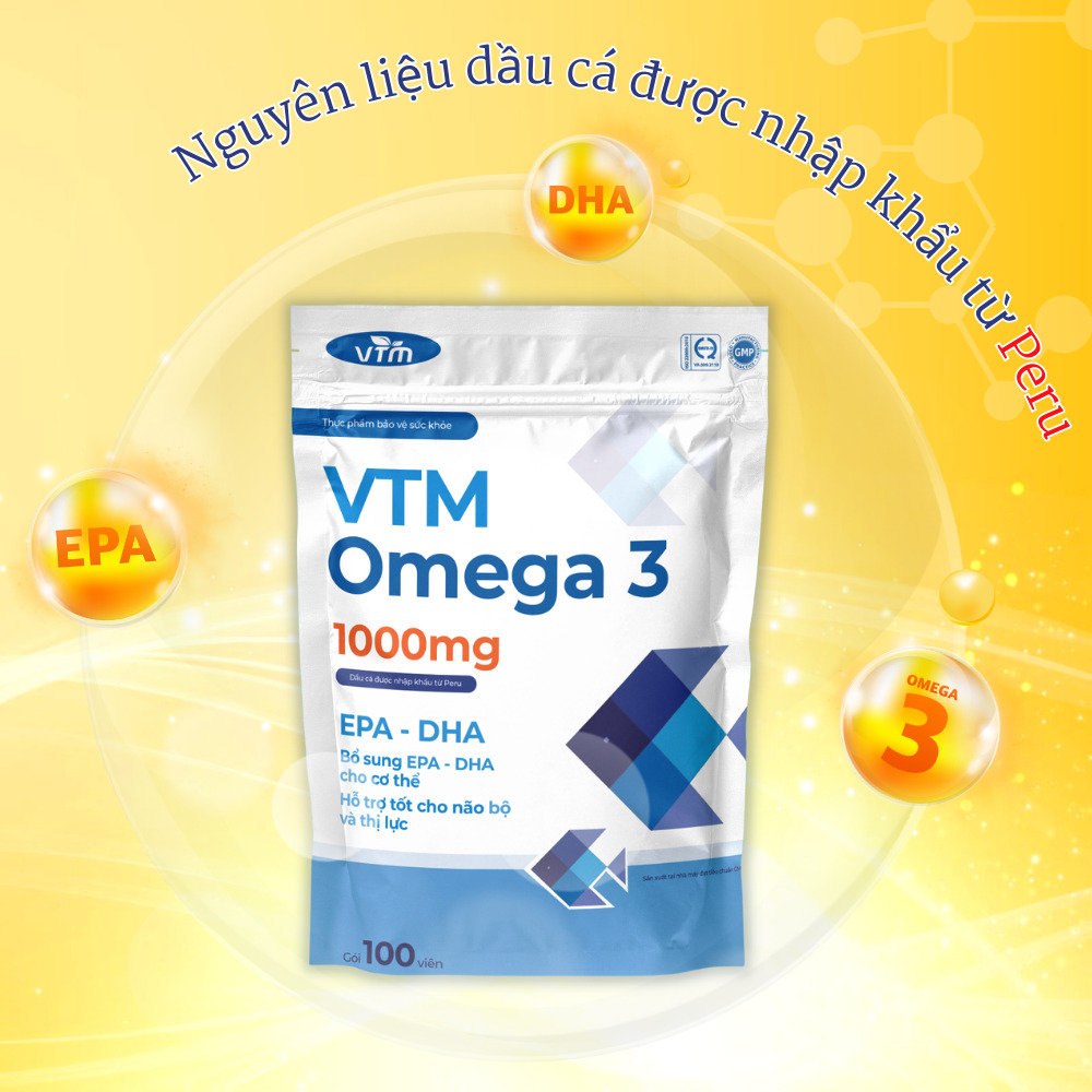 Viên uống dầu cá VTM Omega 3 (5)