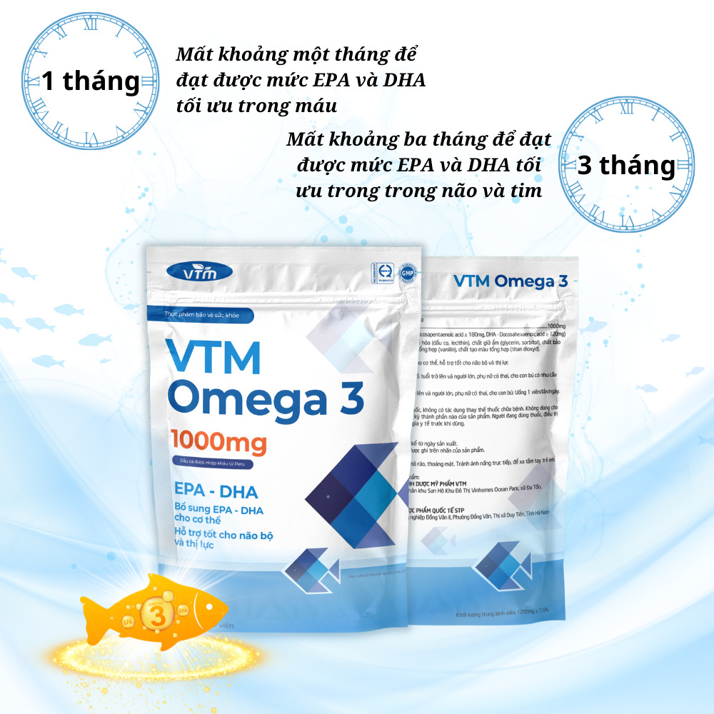 Viên uống dầu cá VTM Omega 3 (6)