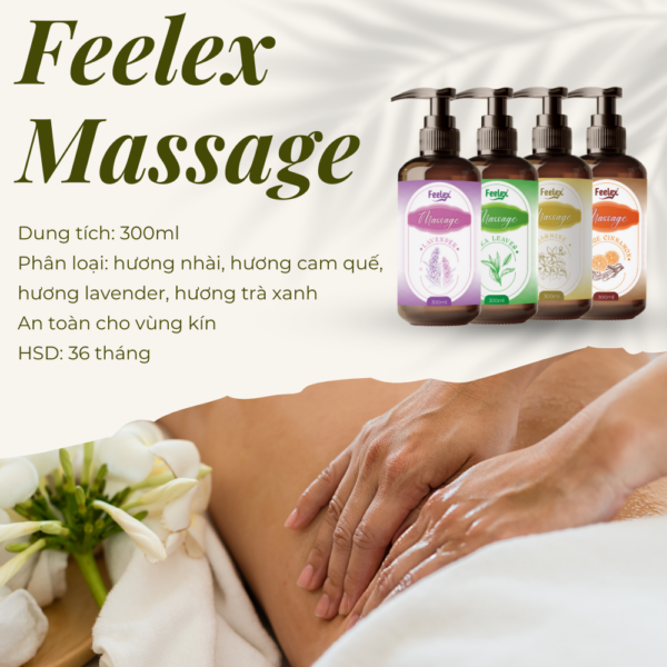 dầu massage feelex