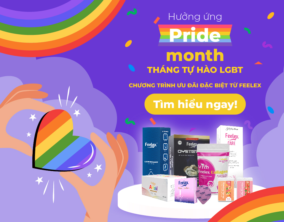 feelex hưởng ứng tháng tự hào lgbt - lgbt pride month