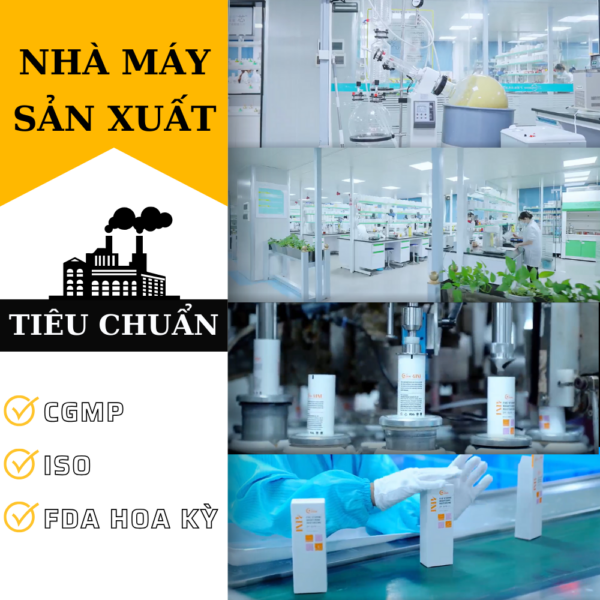 nhà máy sản xuất sản phẩm đạt tiêu chuẩn