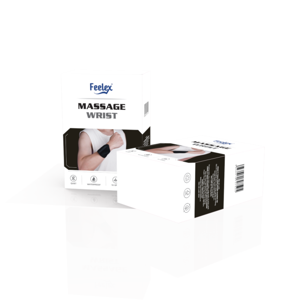 bao bì máy rung dương vật Feelex Massage Wrist