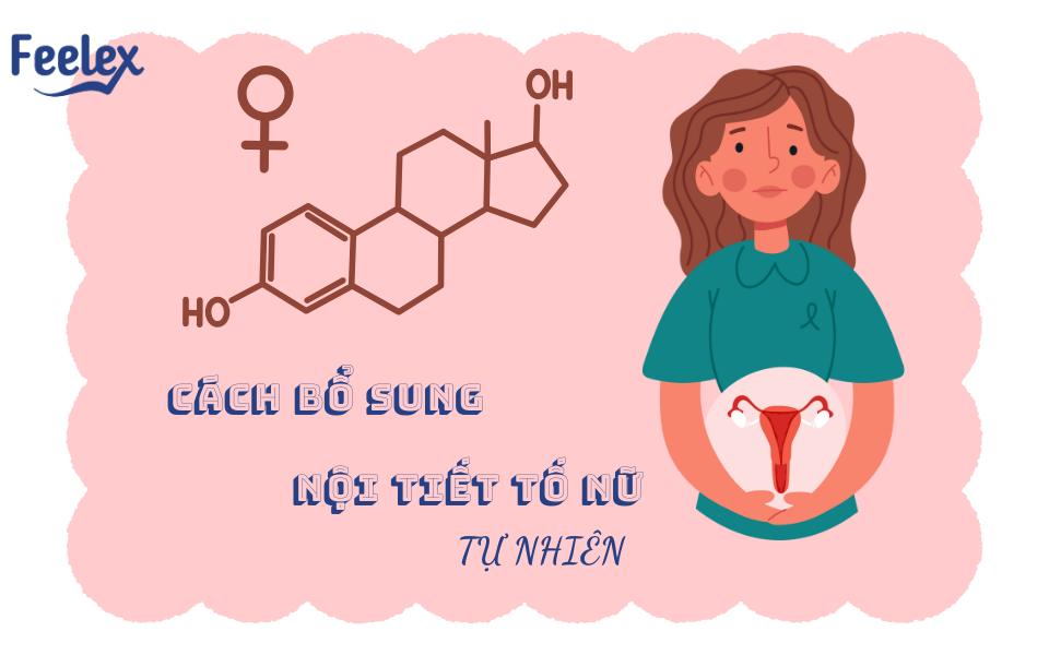 Cách bổ sung nội tiết tố nữ tự nhiên