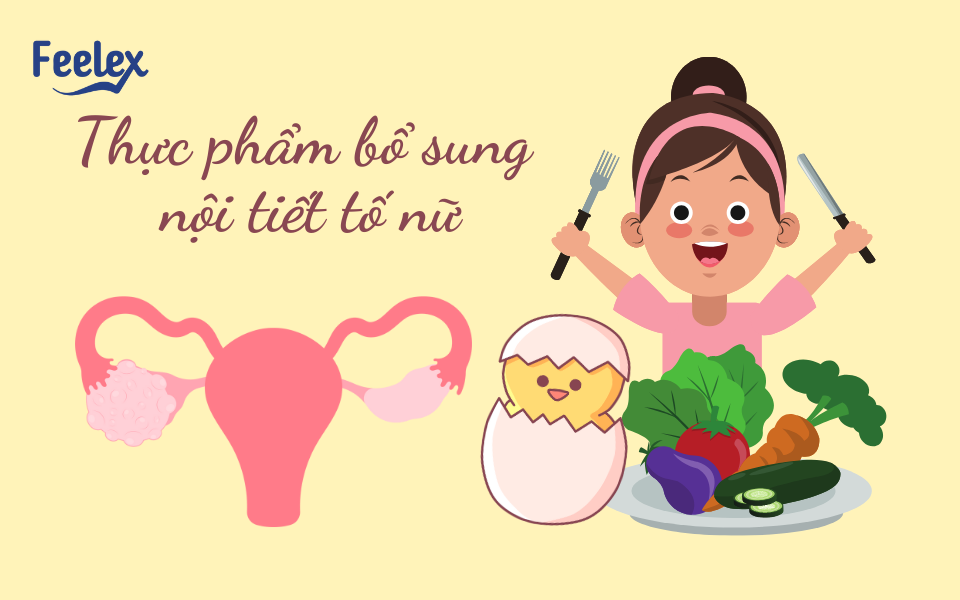 Thực phẩm bổ sung nội tiết tố nữ