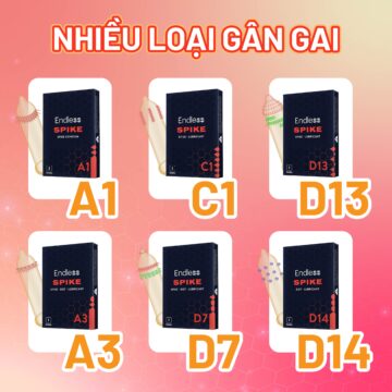 Các loại bao cao su râu rồng 