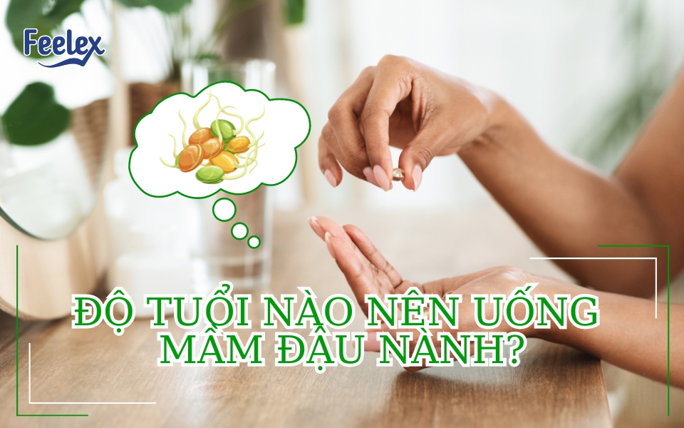 độ tuổi nào nên uống mầm đậu nành