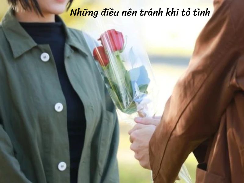 Những điều nên tránh khi tỏ tình