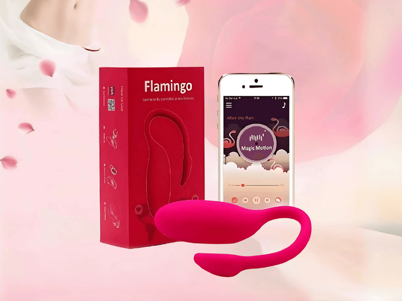 Trứng rung Thiên Nga Flamingo Magic Motion kết nối Bluetooth cao cấp