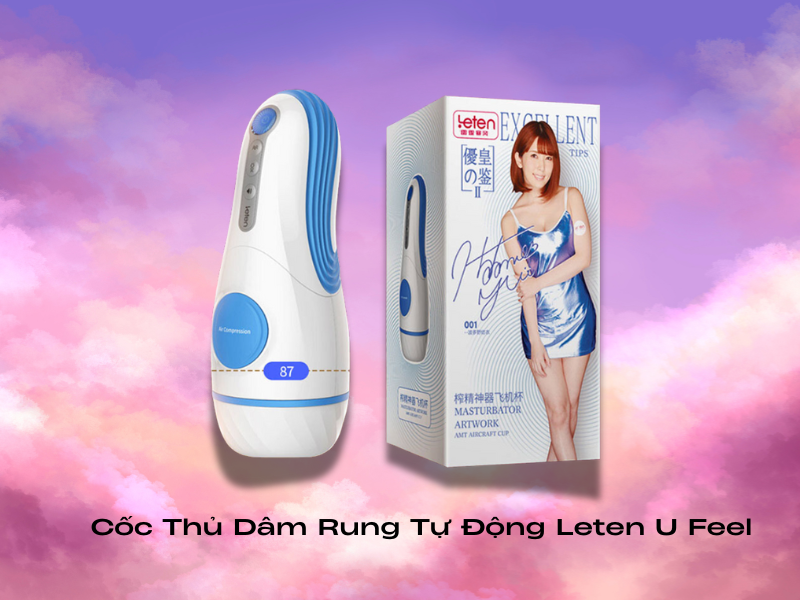 Cốc Thủ Dâm Rung Tự Động Leten U Feel