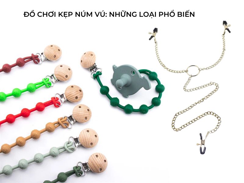 Đồ Chơi BDSM: 1 Loại Gia Vị Mạnh Cho Cuộc Yêu Thêm Nóng Các loại đồ chơi kẹp ngực