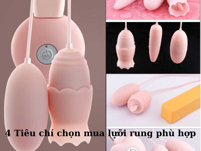  Các tiêu chí quan trọng như chất liệu, chế độ rung, thiết kế khi chọn lưỡi rung.