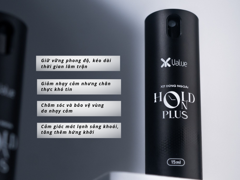 Xịt Lâu Ra HOLD ON PLUS (2)