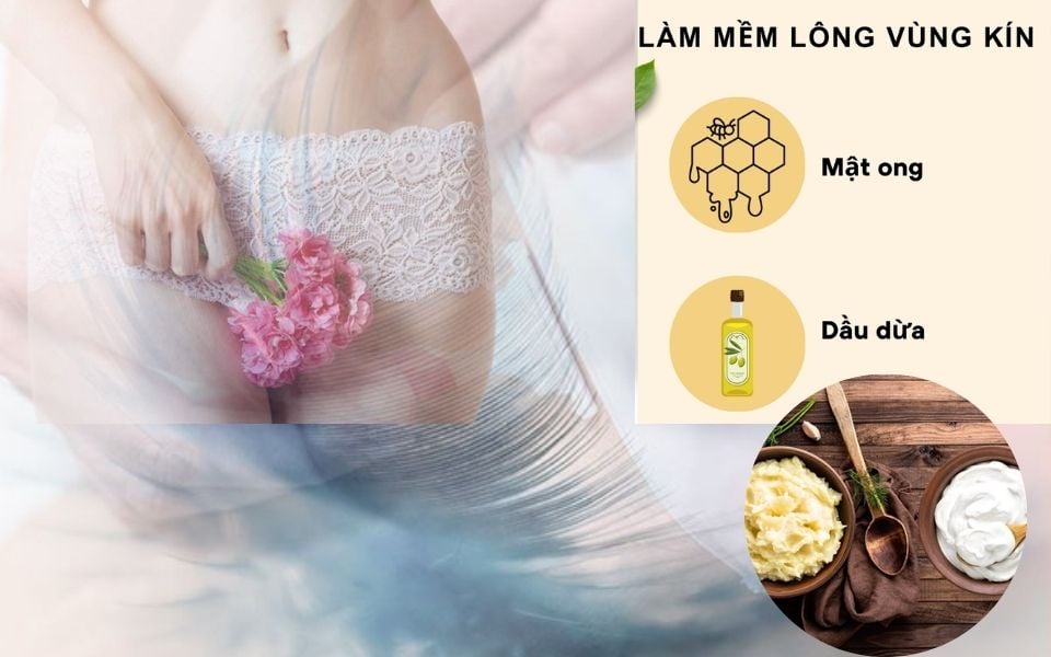 Cách làm mềm lông vùng kín