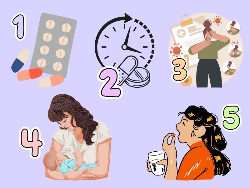 Thuốc tránh thai khẩn cấp cho con bú: 5 lưu ý hàng đầu cho mẹ! Lưu ý quan trọng khi mẹ dùng thuốc tránh thai khẩn cấp cho con bú