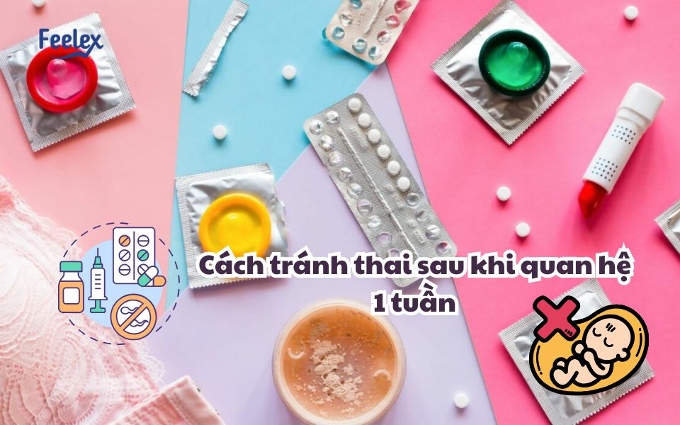 Cach tranh thai sau khi quan he 1 tuan