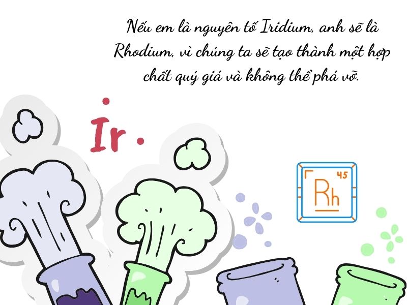 20+ câu thả thính hoá học khiến "chemistry" với crush bùng nổ! Câu thả thính hóa học chất lượng, khiến mọi phản ứng 'chemistry' đều trở nên tuyệt vời