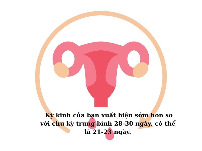 7 lý do hàng đầu khiến có kinh sớm 1 tuần là tin vui cho bạn Hiện tượng kinh nguyệt đến sớm 1 tuần là gì?
