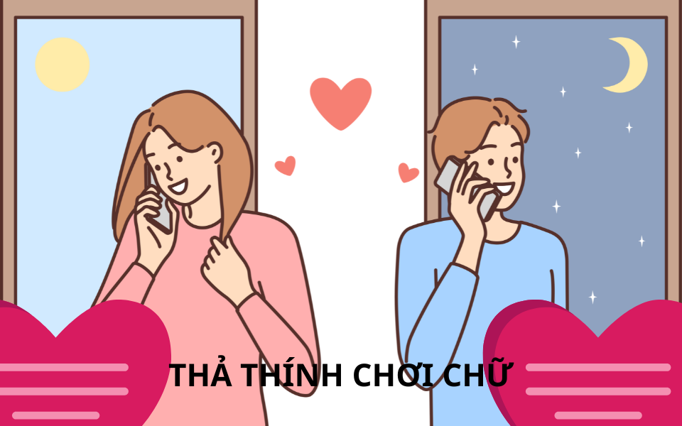 Thả thính chơi chữ