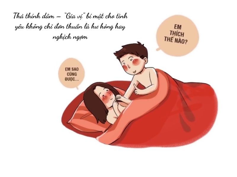 Thả thính dâm 18+ hot hòn họt khiến "đằng ấy" đỏ măt! Cặp đôi hâm nóng tình yêu bằng cách thả thính dâm