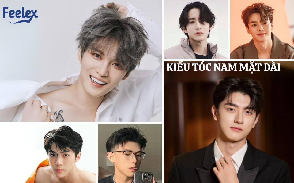 Kiểu tóc nam mặt dài