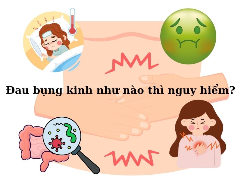 Đau bụng kinh ở vị trí nào? Gợi ý 5 cách giảm đau hàng đầu! Đau bụng kinh như nào là nguy hiểm?
