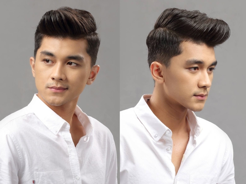 Kiểu tóc Pompadour đầy cuốn hút và hấp dẫn