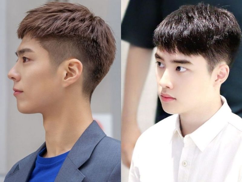 Check TOP 7 biến tấu tóc 2 mái nam mặt tròn chuẩn sành điệu! Tóc 2 mái layer mỏng