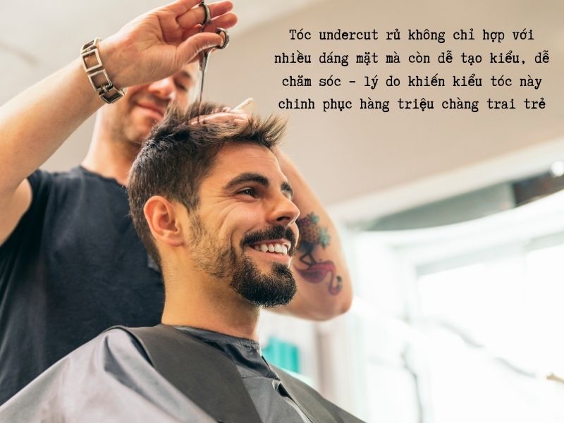 7 bí kíp undercut rủ giúp nam giới bảnh bao mỗi ngày! Vì sao kiểu tóc undercut rủ được anh em ưa thích